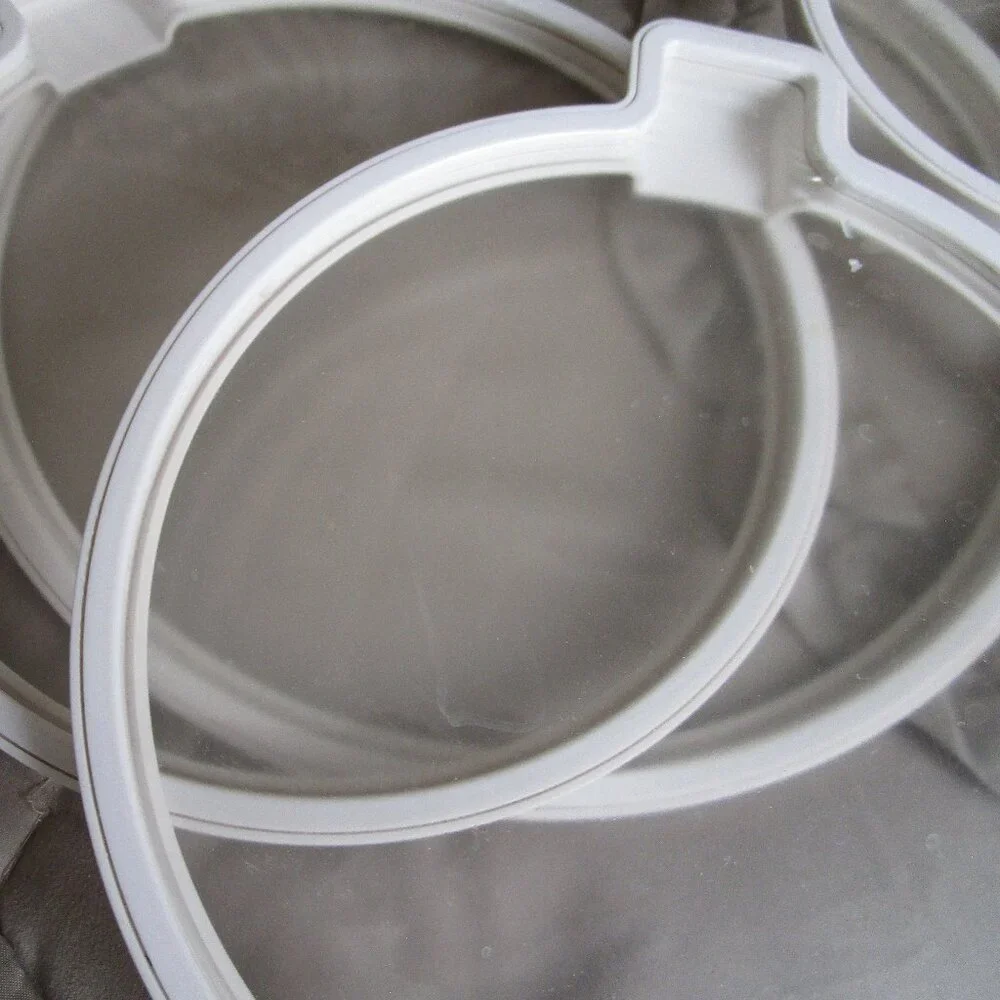 set of silicone bowl covers